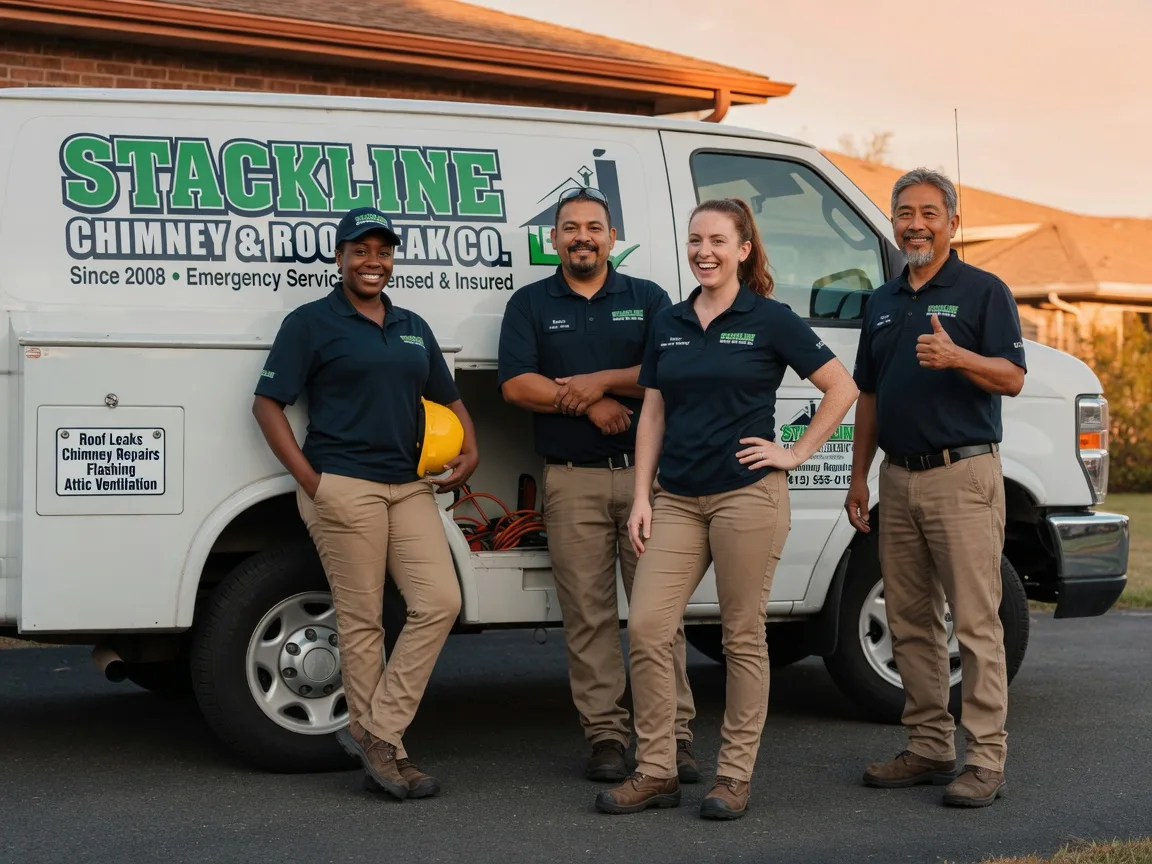 Chimney flashing repair company in Chester, IL
